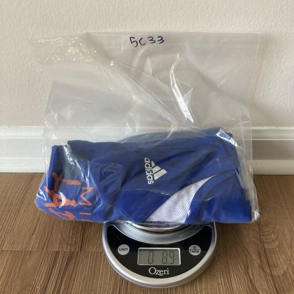 Michigan Lady Pride Reversable Jersey Blue White #25 Adidas Y2K Size Medium - Picture 5 of 9